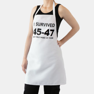 Ich überlebte 45-47 schürze