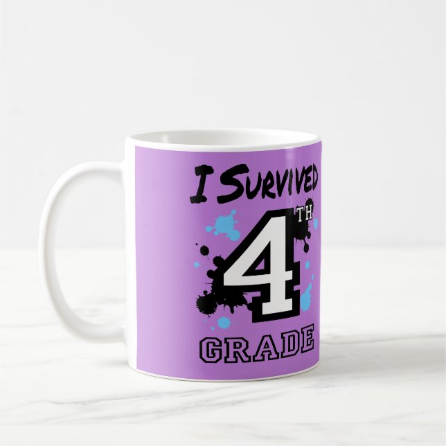 Ich überlebte 4. Klasse Kaffeetasse (Links)