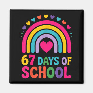 Ich überlebte 67 Tage der Schulbinde Rainbow Lover Magnet