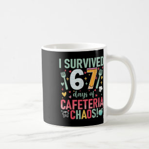 Ich überlebte 67 Tage des Cafeteria-Chaos Lunch La Kaffeetasse