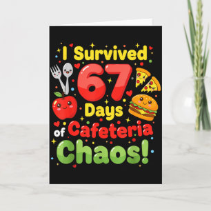 Ich überlebte 67 Tage des Cafeteria-Chaos Lunch La Karte