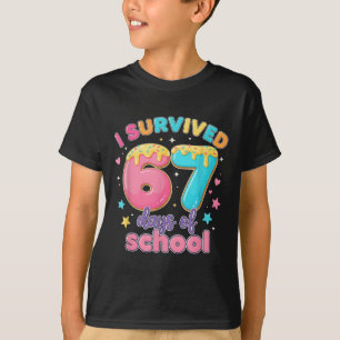 Ich überlebte 67 Tage lang die Tröpfchen von Lehre T-Shirt