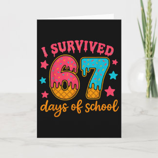 Ich überlebte 67 Tage Schul Lehrer Schüler Gen Karte