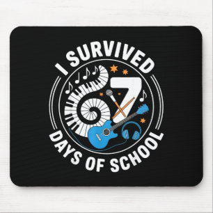 Ich überlebte 67 Tage Schule - Lehrer Schüler M Mousepad