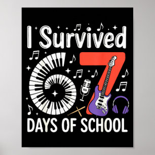 Ich überlebte 67 Tage Schule - Lehrer Schüler M Poster
