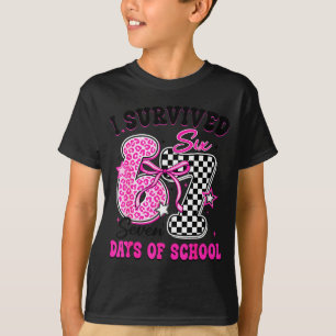 Ich überlebte 67 Tage Schule Lustiges Meme Lehrer T-Shirt