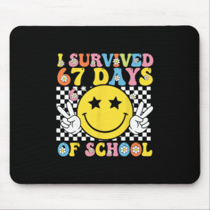 Ich überlebte 67 Tage Schule Six Seven Meme für mi Mousepad