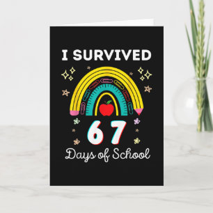Ich überlebte 67 Tage von Schullehren Studenten Se Karte
