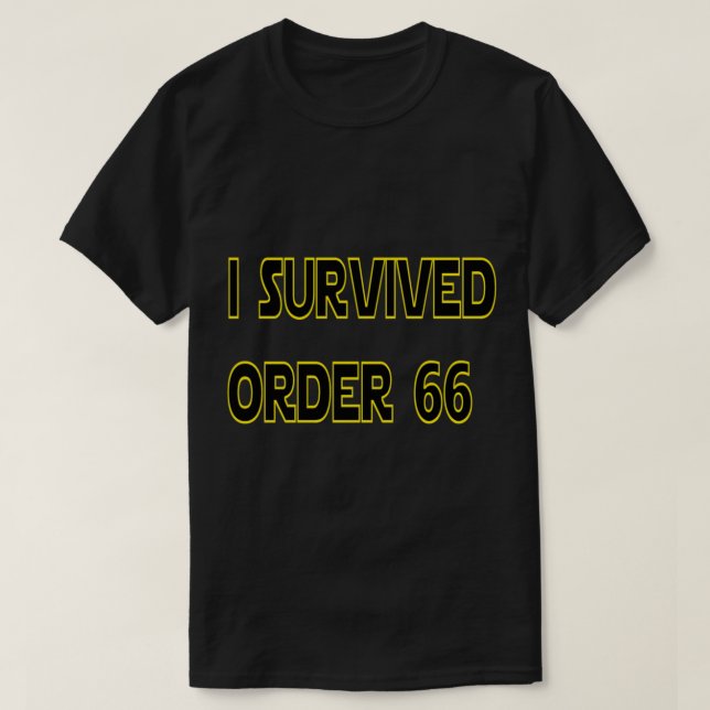 Ich überlebte Auftrag 66 Essenzieller T - Shirt (Design vorne)