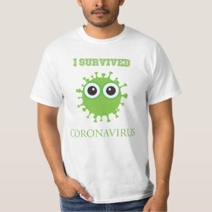 Ich überlebte Coronavirus T-Shirt