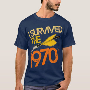 Ich überlebte das 70er Jarts Missile Game T-Shirt
