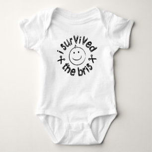 Ich überlebte das Bris Baby Strampler