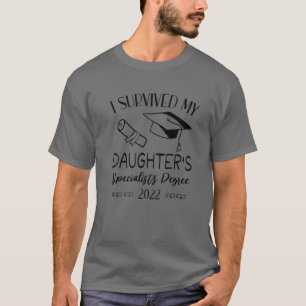 Ich überlebte das Diplom 2022 des Spezialisten mei T-Shirt