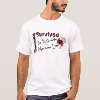 Ich überlebte das Erdbeben u. den Hurrikan Irene T-Shirt