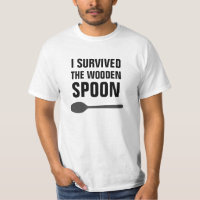 Ich überlebte das hölzerne Löffel-Shirt