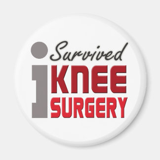 Ich überlebte das Magnet der Knie-Operation