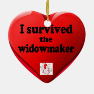Ich überlebte das Widowmaker Keramikornament