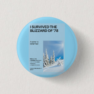 Ich überlebte den Blizzard von '78 Button