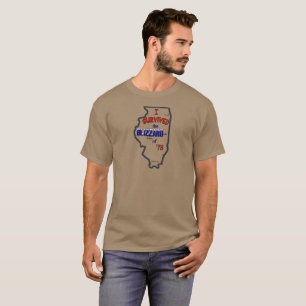 ICH ÜBERLEBTE DEN BLIZZARD VON 78 T-Shirt