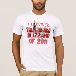 Ich überlebte den Chicago-Blizzard von 2011 T-Shirt
