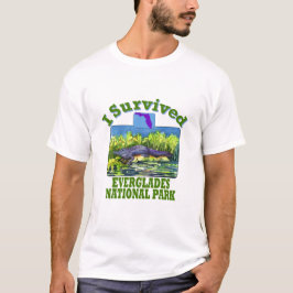 Ich überlebte den Everglades-Nationalpark, Florida T-Shirt