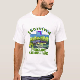 Ich überlebte den Everglades-Nationalpark, Florida T-Shirt