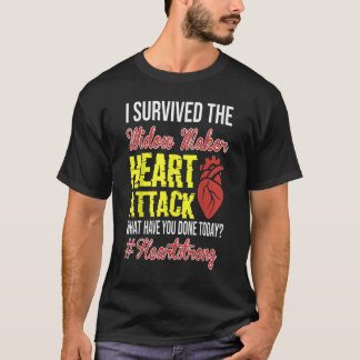 Ich überlebte den Herzinfarkt der Witwe T-Shirt