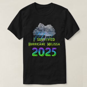 Ich überlebte den Hurrikan Melissa 2025 T-Shirt