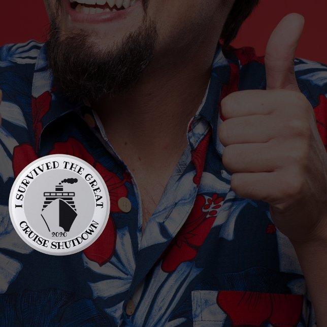 Ich überlebte den Kreuzfahrtstillstand Button (Von Creator hochgeladen)