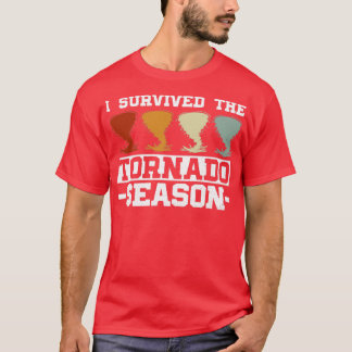 Ich überlebte den Tornado-Meteorologen Sturm T-Shirt