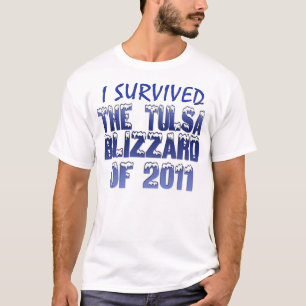 Ich überlebte den Tulsa-Blizzard T-Shirt