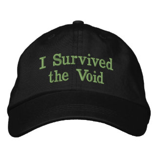 Ich überlebte den Void-Hut Bestickte Baseballkappe