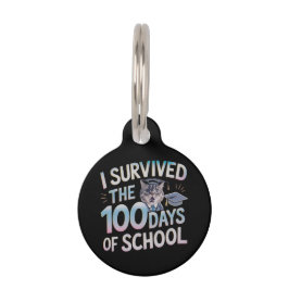 Ich überlebte die 100 Tage der Schule - Feier 100 Haustiermarke
