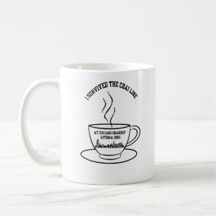Ich überlebte die Chai-Linie in Chicago Shareef Ij Kaffeetasse
