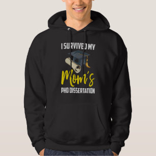 Ich überlebte die Doktorarbeit meiner Mutter als C Hoodie