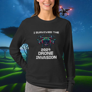 Ich überlebte die Drohneninvasion 2024 T-Shirt