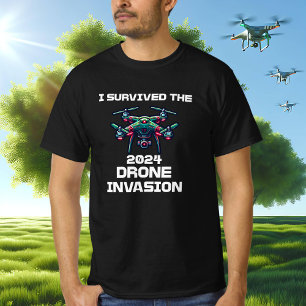 Ich überlebte die Drohneninvasion 2024 T-Shirt