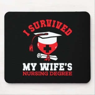 Ich überlebte die Krankenschwester meiner Ehefrau Mousepad