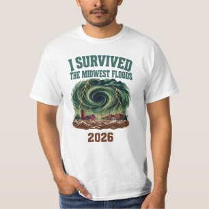 Ich überlebte die Midwest-Hochwasser 2026 Ohio Iow T-Shirt