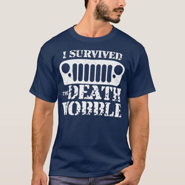Ich überlebte die Todeswabel T-Shirt (Vorderseite)