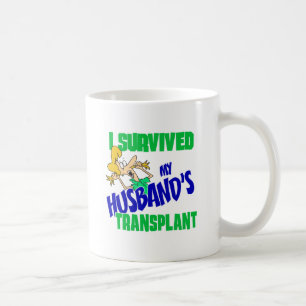 Ich überlebte die Transplantation meines Ehemanns Tasse