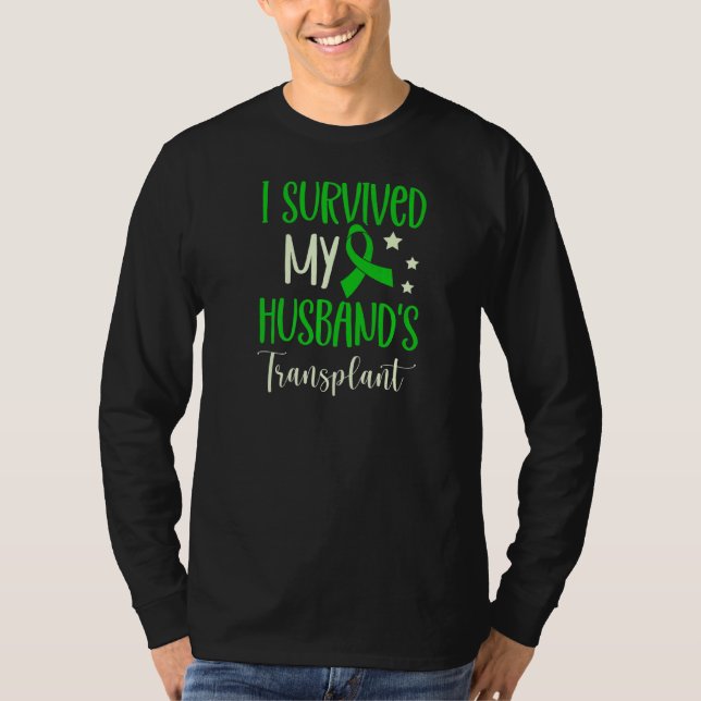 Ich überlebte die TransplantatOrganspende meines E T-Shirt (Vorderseite)