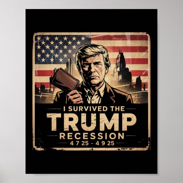 Ich überlebte die Trump-Rezession  Poster (Vorne)