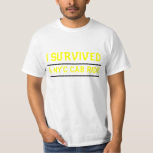 ICH ÜBERLEBTE, eine NYC Fahrerhausfahrt, T-Shirt