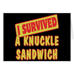 ICH ÜBERLEBTE EINEN KNUCKLE SANDWICH