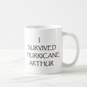 Ich überlebte Hurrikan Arthur Tasse