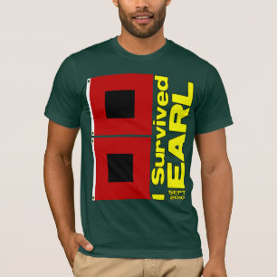 Ich überlebte Hurrikan-Grafen T-Shirt