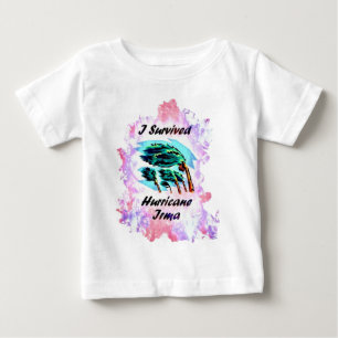Ich überlebte Hurrikan Irma Baby T-shirt