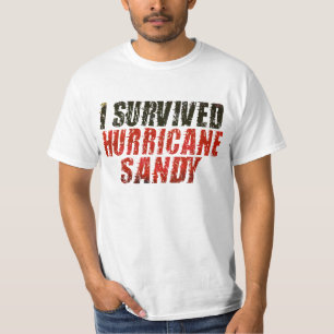 Ich überlebte Hurrikan-Sandy beunruhigten T - T-Shirt
