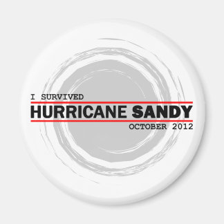 Ich überlebte Hurrikan Sandy Magnet